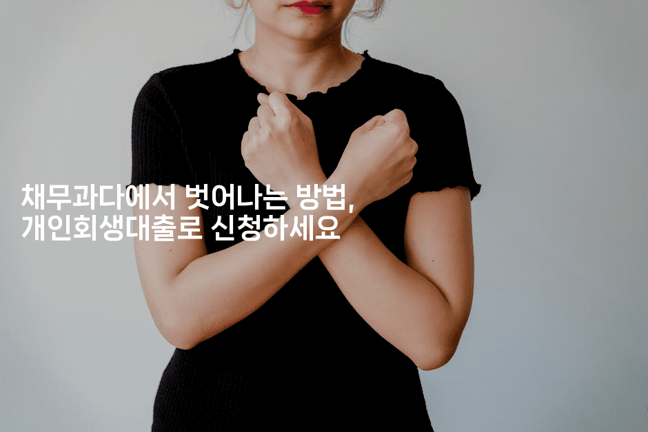 채무과다에서 벗어나는 방법, 개인회생대출로 신청하세요-호주루루