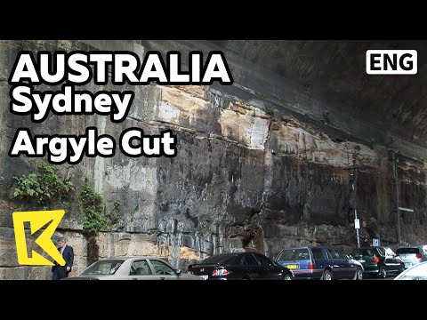 【K】Australia Travel-Sydney[호주 여행-시드니]죄수들이 깎은 바위, 아가일 컷/Argyle Cut/Rock/Prisoner