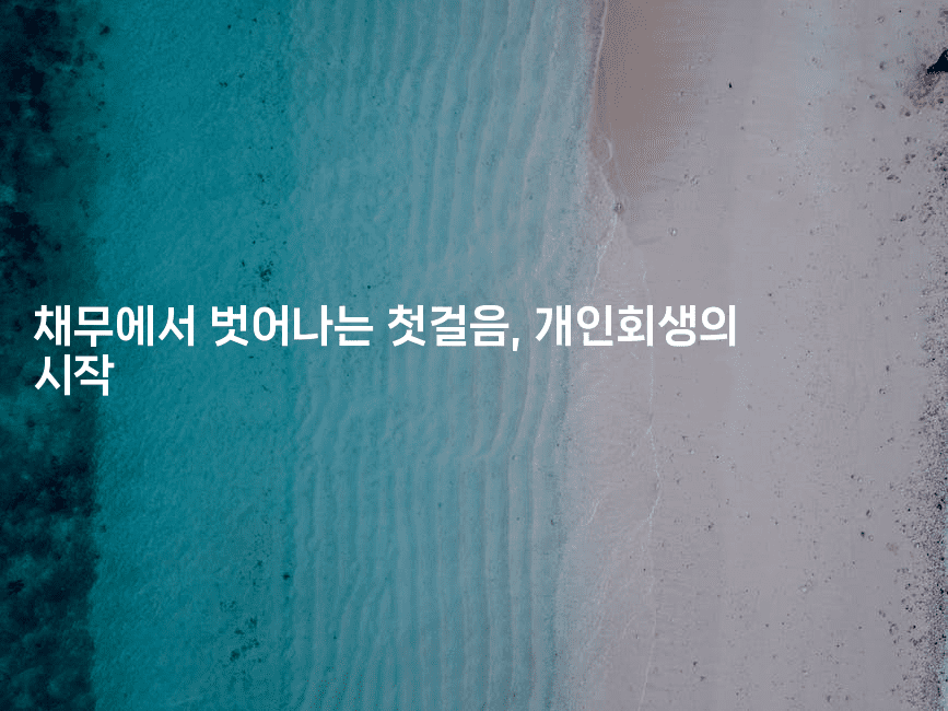 채무에서 벗어나는 첫걸음, 개인회생의 시작-호주루루